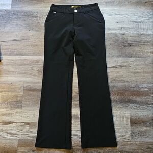 Women's Black Lolë Bootcut Activewear PantsSz 2